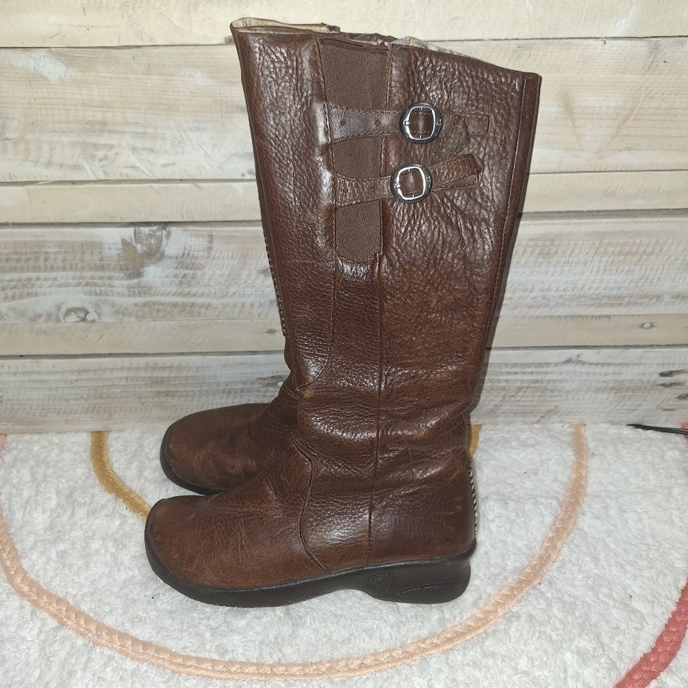 Keen Brown Leather Bern Baby Bern Riding Boots Size 6